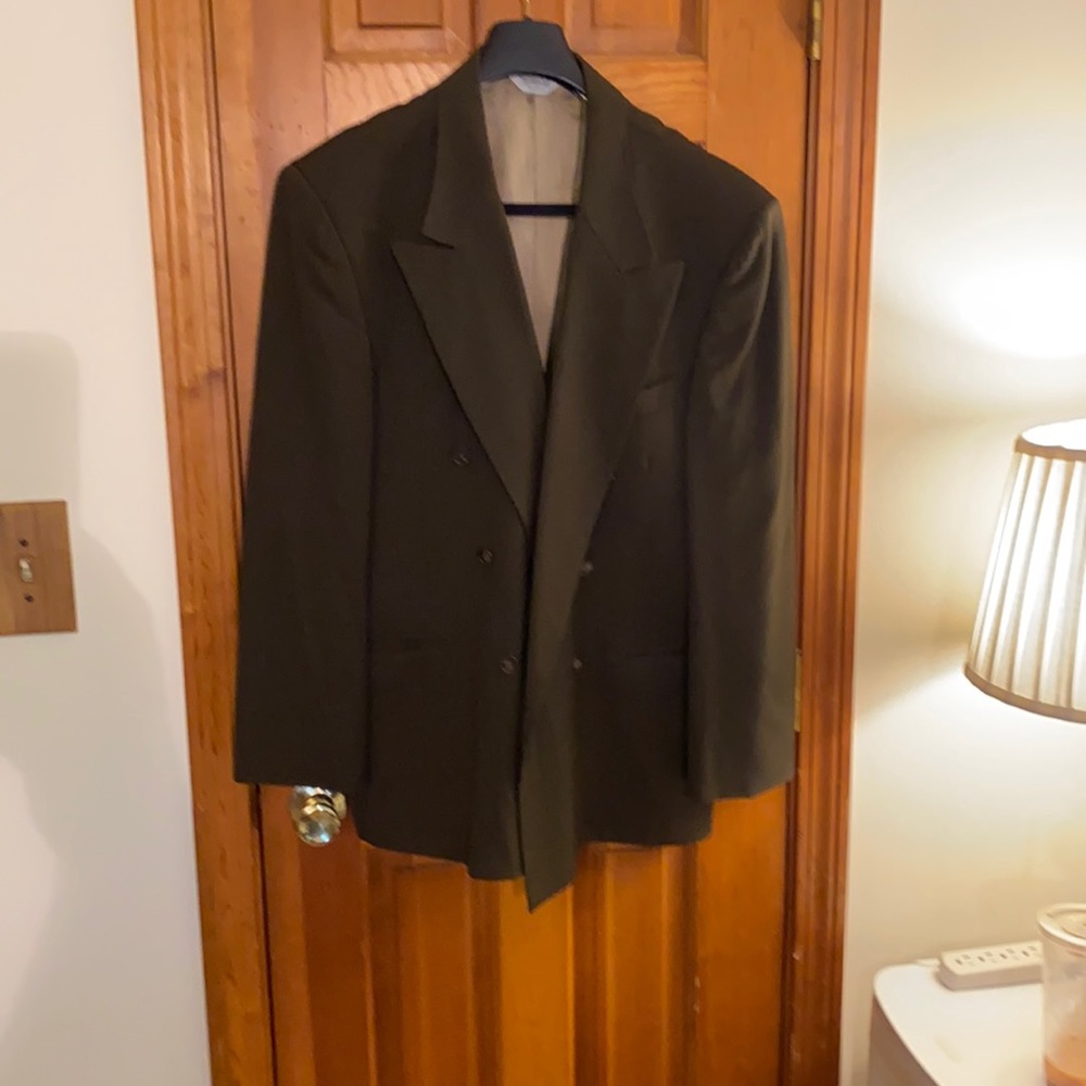Brown suit coat size 44R